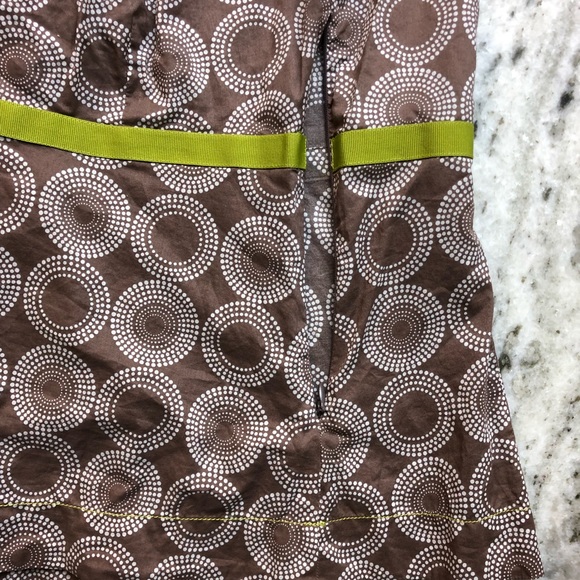 Boden Geometric Circle Pattern Blouse Tank - Picture 4 of 6